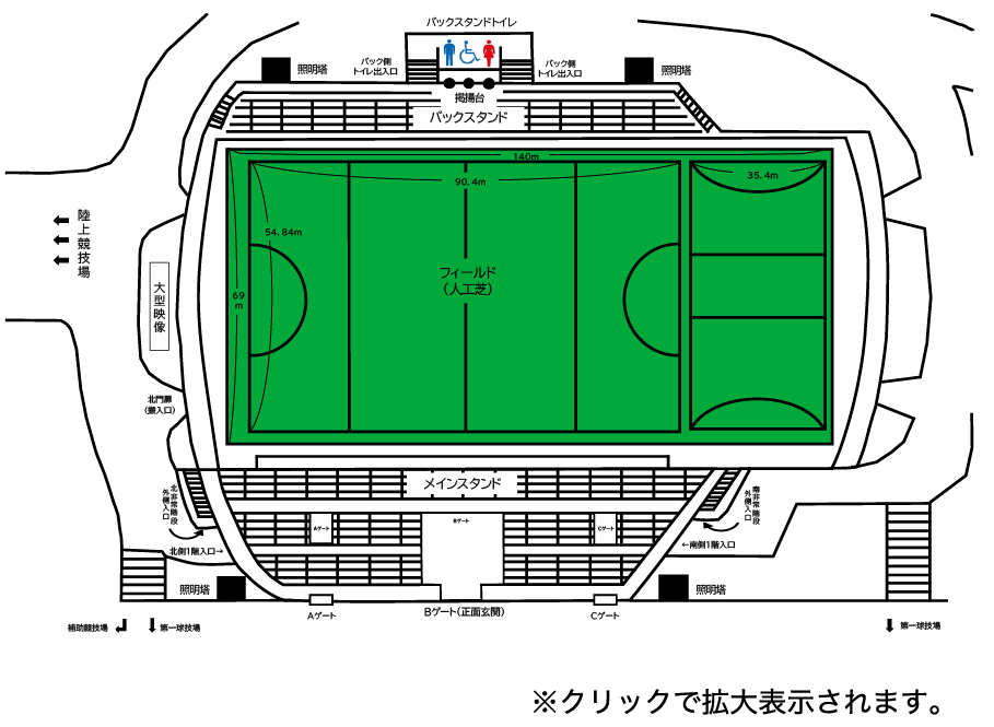 スタジアム全体図